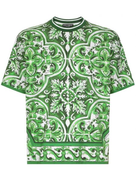 Kokvilnas t-krekls Dolce & Gabbana