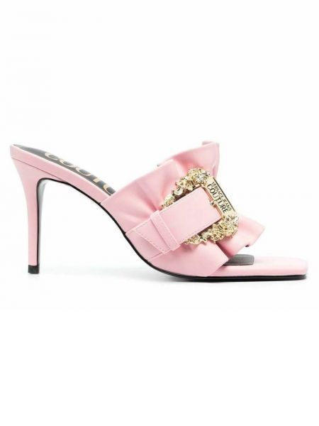 Klapki Versace Jeans Couture różowe