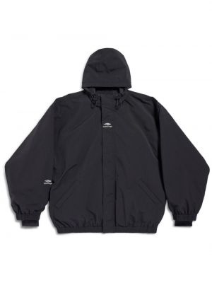 Skijaška jakna s kapuljačom Balenciaga crna
