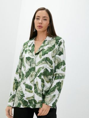 Зеленая блузка Elena Andriadi