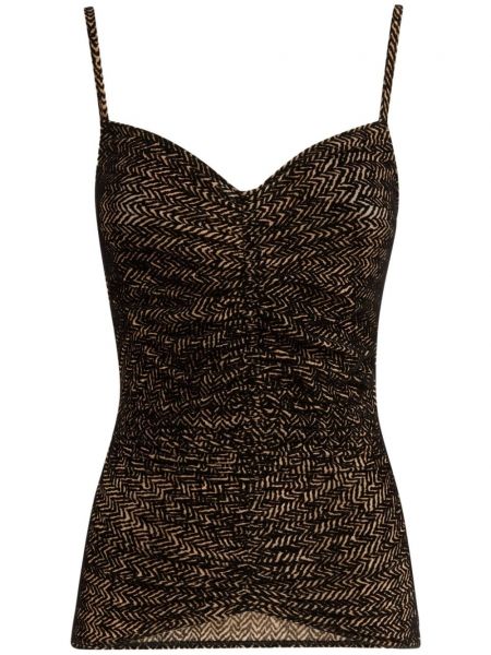 Tanktop Missoni brun