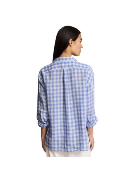 Camisa con bordado de lino Ralph Lauren
