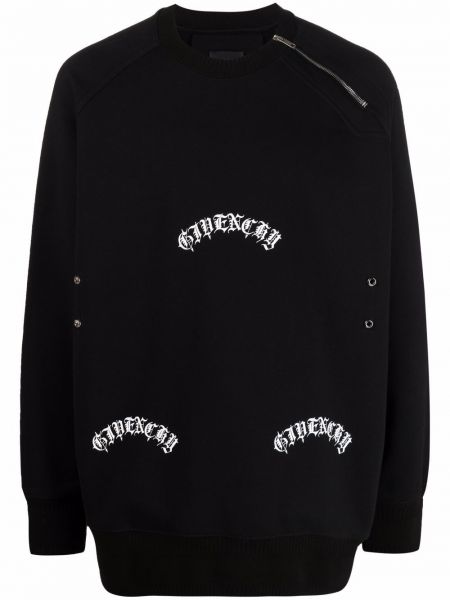 Sudadera con estampado Givenchy negro