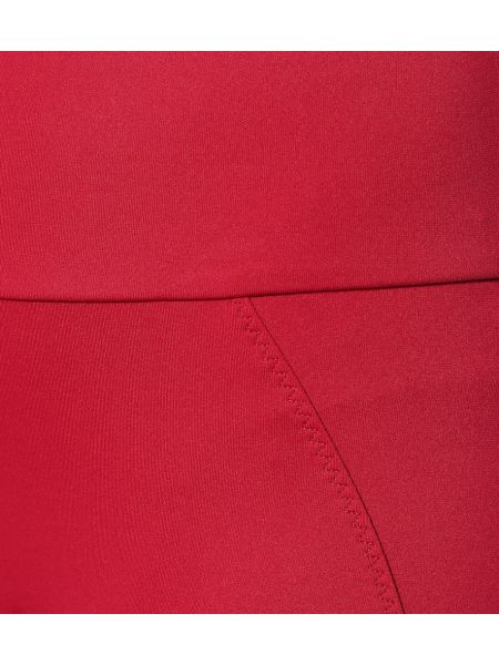 Αθλητικό παντελόνι με ψηλή μέση Ernest Leoty κόκκινο