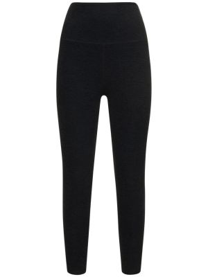 Pantaloni cu talie înaltă Beyond Yoga - negru