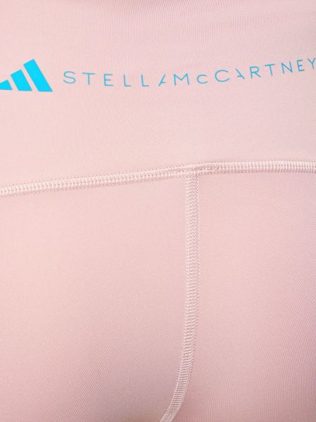 Legingi Adidas By Stella Mccartney rozā