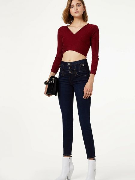 Sweter Liu Jo Jeans czerwony