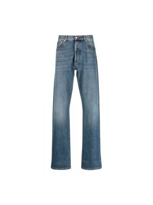 Klassische straight jeans Alexander Mcqueen blau