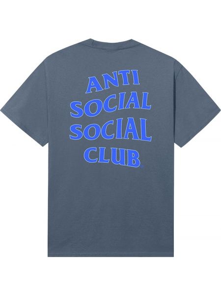 Футболка Anti Social Social Club синяя