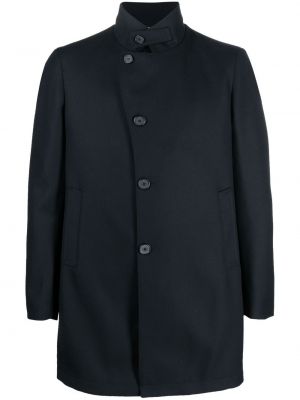 Асиметрично палто с копчета Tagliatore синьо