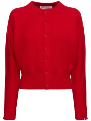 Кашмирен жилетка Extreme Cashmere червено
