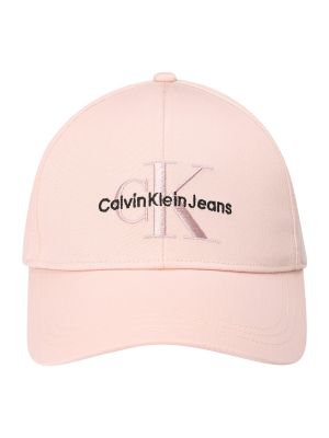 Шапка с козирки Calvin Klein Jeans черно