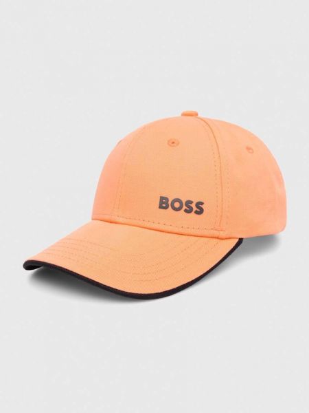 Однотонна бавовняна кепка Boss Green