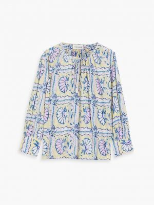 Блузка с принтом Antik Batik желтая