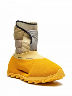 Kotníkové boty Adidas Yeezy žluté