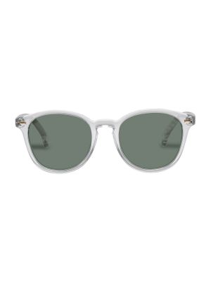 Прозрачни слънчеви очила Le Specs зелено