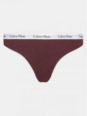 Tango nohavičky Calvin Klein Underwear vínová