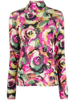 Floral lang topp Essentiel Antwerp rosa