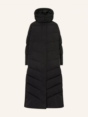 Płaszcz z kapturem Calvin Klein czarny