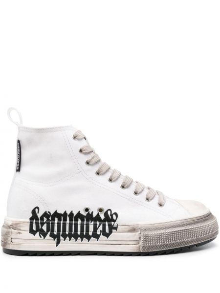 Distressed sneaker Dsquared2