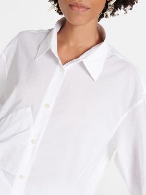 Oversize риза Acne Studios бяло