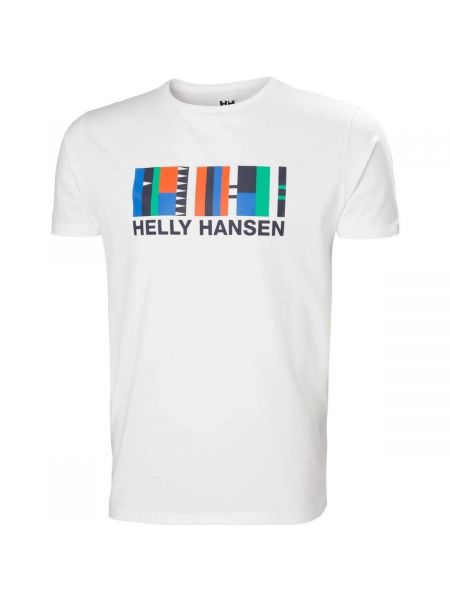Tričko s krátkými rukávy Helly Hansen bílé
