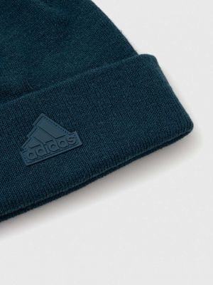 Vlněný klobouk Adidas Performance zelený