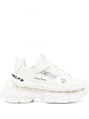 Sneakers chunky Naked Wolfe bianco