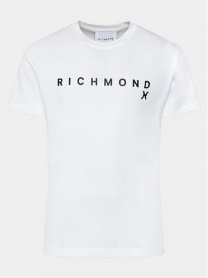 Priliehavé tričko Richmond X biela
