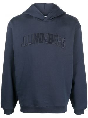 Kapučdžemperis ar izšuvumiem J.lindeberg zils