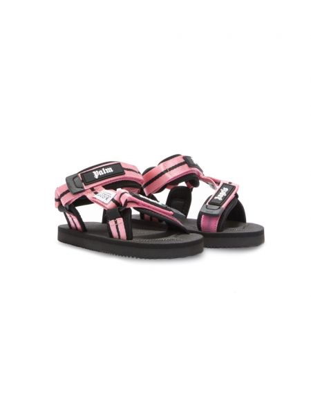 Nauhalliset sandaalit tytöille Suicoke X Palm Angels Kids pinkki