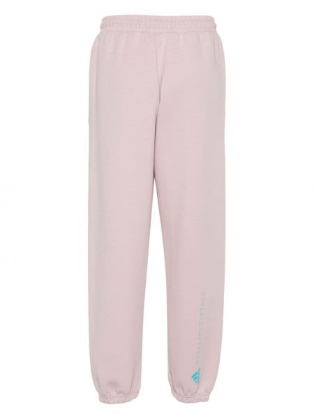 Sportovní kalhoty Adidas By Stella Mccartney růžové
