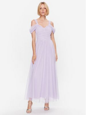 Priliehavé večerné šaty Rinascimento fialová