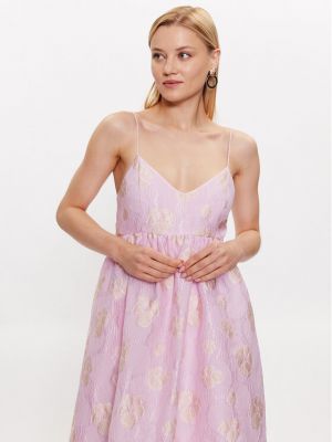 Sukienka koktajlowa Custommade różowa