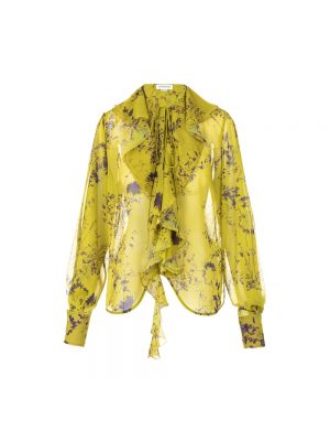Bluzka Victoria Beckham żółta