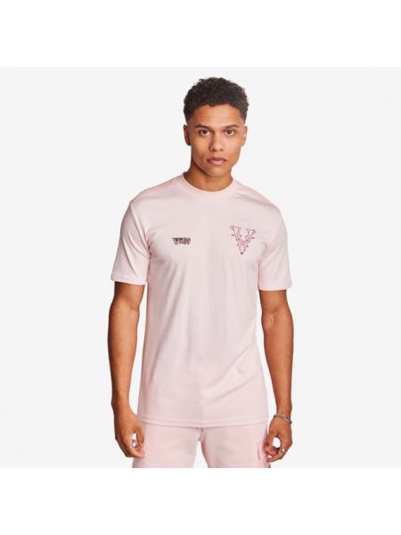 T-shirt en coton en jersey Vrunk rose