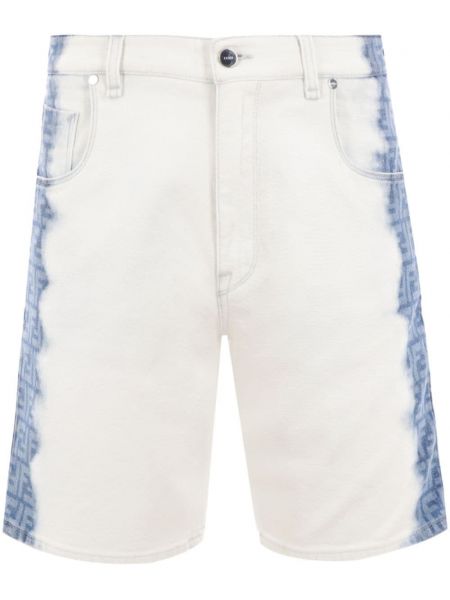 Denimshorts Fendi hvid