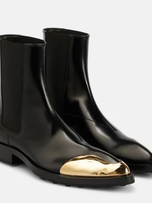 Chelsea boots en cuir Jil Sander noir