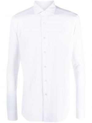Košile s knoflíky Xacus bílá
