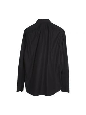 Blusa de seda Saint Laurent Vintage negro