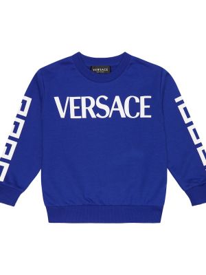 Puuvilla huppari pojille Versace Kids