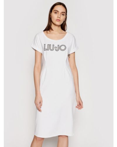 Liu Jo Sport Hétköznapi ruha TA1027 J5756 Fehér Regular Fit
