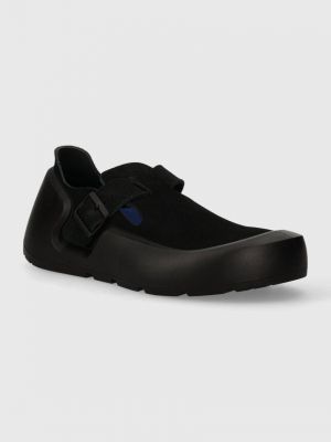 Pantofi din nubuc Birkenstock negru