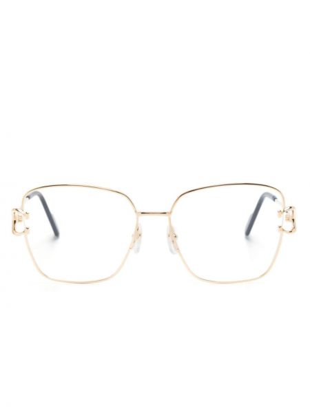 Naočale Cartier Eyewear zlatna