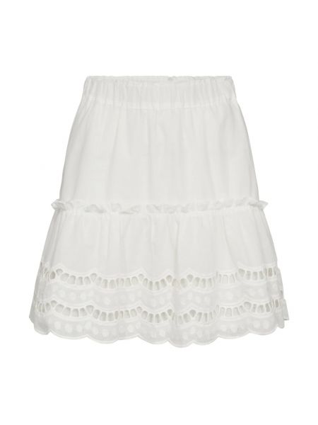 Mini spódniczka bawełniana Co'couture biała