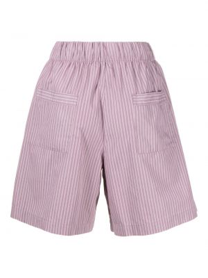 Gestreifte shorts aus baumwoll Birkenstock lila