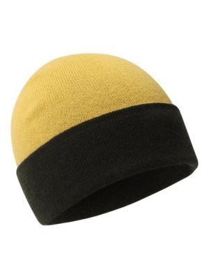 Кашемировая шапка Tegin желтая