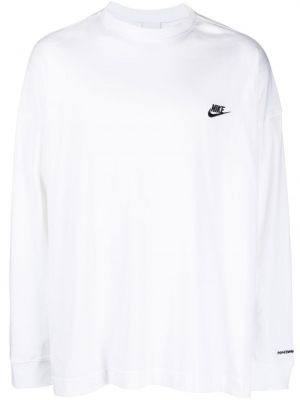 Koszulka bawełniana Nike biała