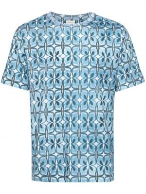 Kokvilnas t-krekls Dries Van Noten zils