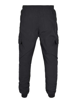 Pantaloni cargo din nailon Urban Classics negru